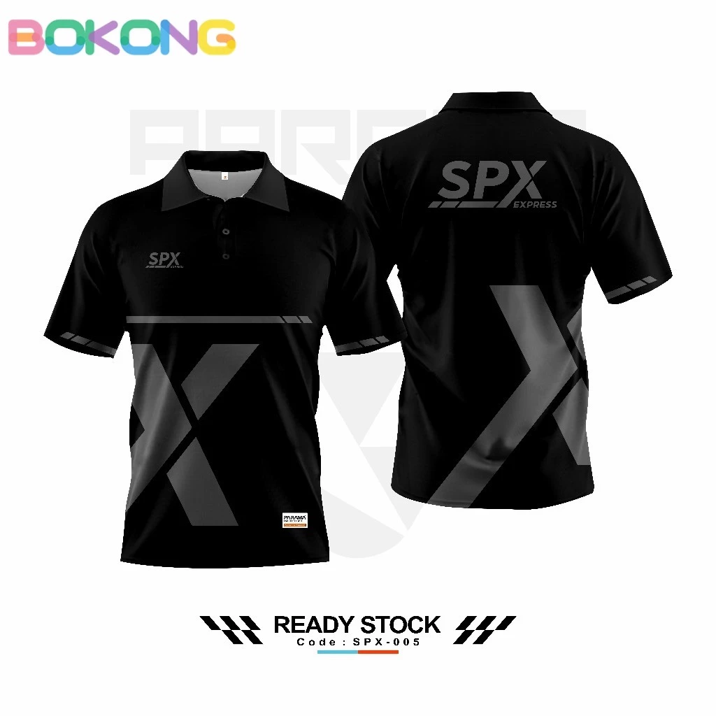 เครื่องแบบพิมพ์เต็มสำหรับคนขับรถจัดส่ง ทำจาก Jersey คุณภาพพรีเมียม ในสไตล์โมโนโครมาติก