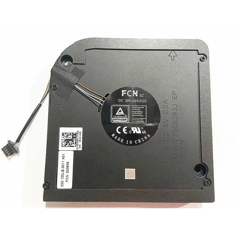 เหมาะสําหรับพัดลม Dell titu 15 5520 precision 3560 ดั้งเดิม 0DXJNV