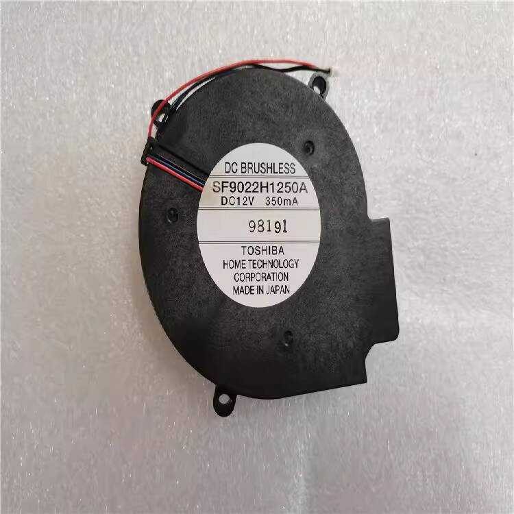 เหมาะสําหรับ TOSHIBA SF9022H1250A 12V 0.35A 9022 พัดลมโปรเจคเตอร์เทอร์โบ wangb3