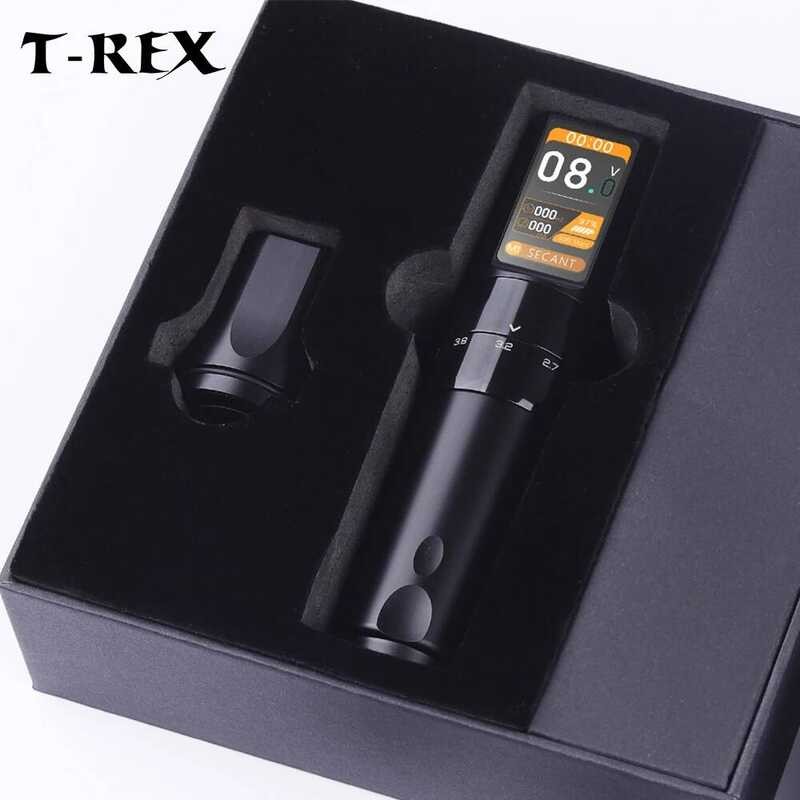 ปากกา T-Rex hine, 2000mAh แบตเตอรี่ปรับความยาว 6 จังหวะไร้สายหรือแบบมีสาย Tattoo hine