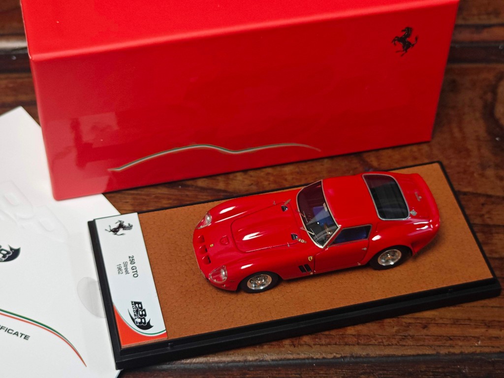 BBR รุ่น 1/43 Ferrari Ferrari 250 GTO Street 1962 ต้นแบบใหม่