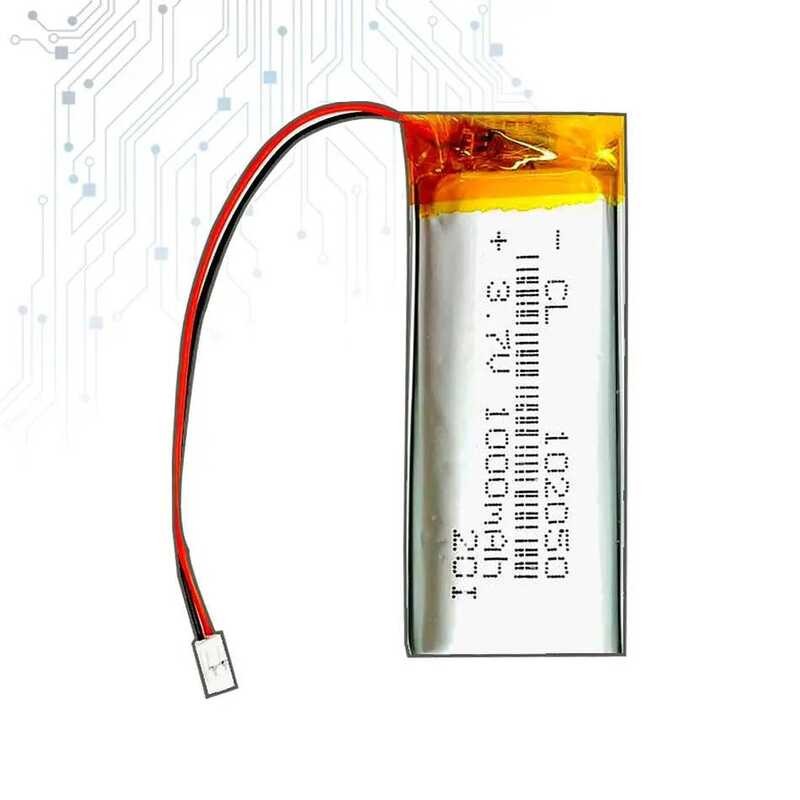 Battery For GPS Recording Pen LED Light Beauty 102050 1000mAh