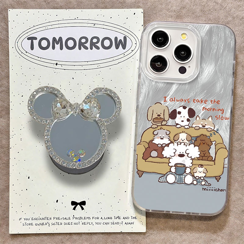 สําหรับ oppo CASE HP Premium Mirror น่ารัก Anti-scratch Softcase เคสกันกระแทก OPPOA15 A16 A17 A31202