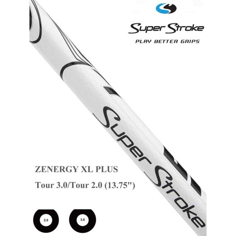 ด้ามจับพัตเตอร์กอล์ฟ Super Stroke Zenergy Tour สำหรับการควบคุมที่ดีขึ้น