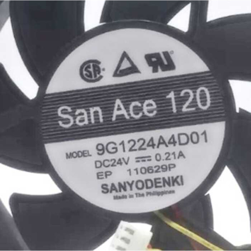 พัดลมอินเวอร์เตอร์ SANYO 12025 9G1224A4D01 24V 0.21A ของแท้