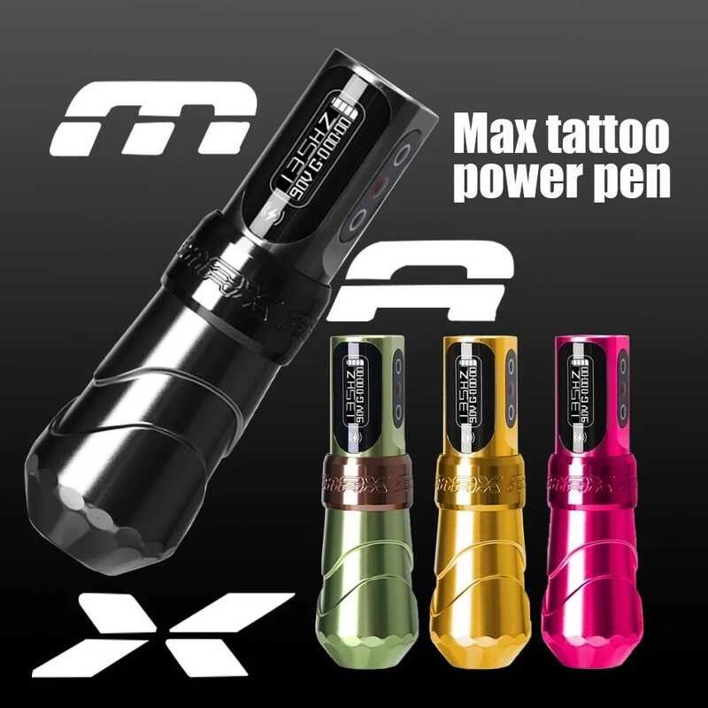 Yilong Max Professional Wireless Rotary Pen hine แต่งหน้าถาวร hines อุปกรณ์สําหรับ Tattoo Artists Bo
