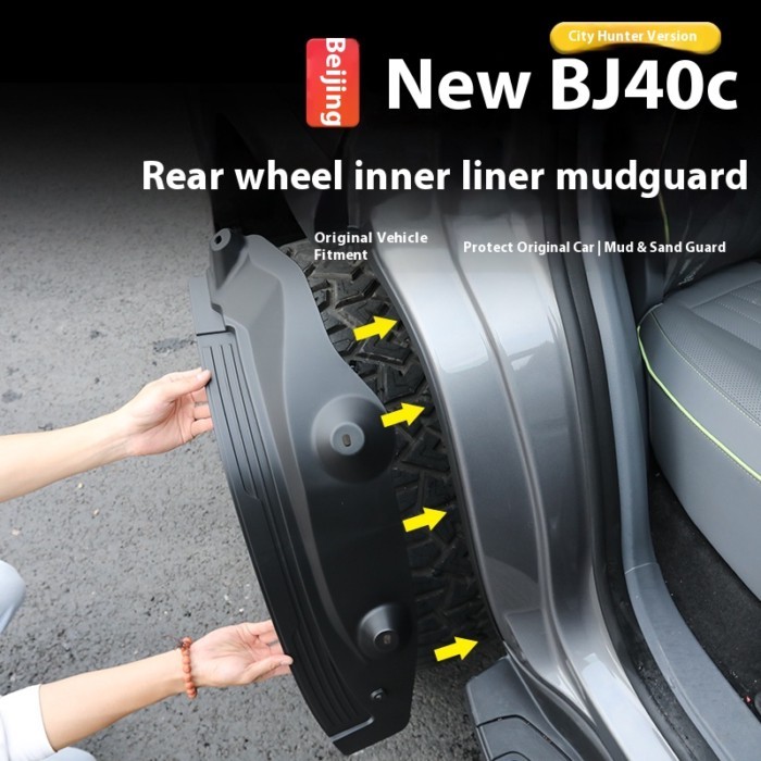 For BAIC BJ40 BJ40C BJ40e Plus 2024 2025 2026 Accessories Fender Four-wheel