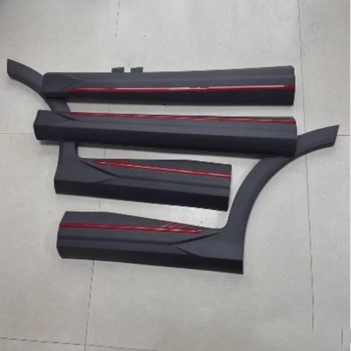 For Chery Jetour X70 Pro wheel eyebrow side skirt door anti-scratch strip decorative accessories