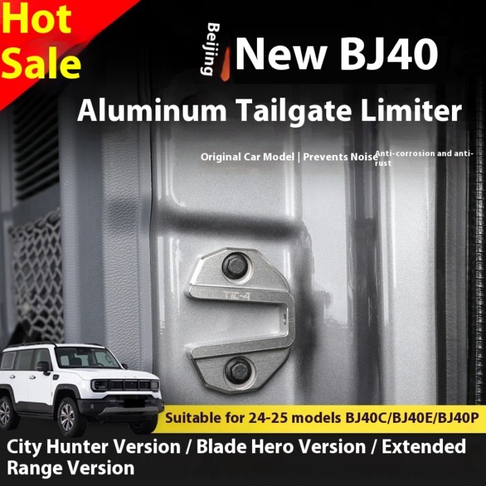 For BAIC BJ40 BJ40C BJ40e Plus 2024 2025 2026 Accessories Limiter Replace Tail Door