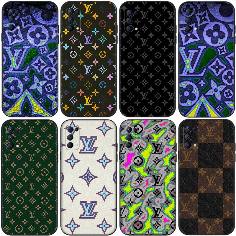 LV OPPO A57E A58 A58X A59F1s A60 A74 A76 A77F3 A78 A16 A16S A16k A16E ความเข้ากันได้TPUเคสโทรศัพท์นุ
