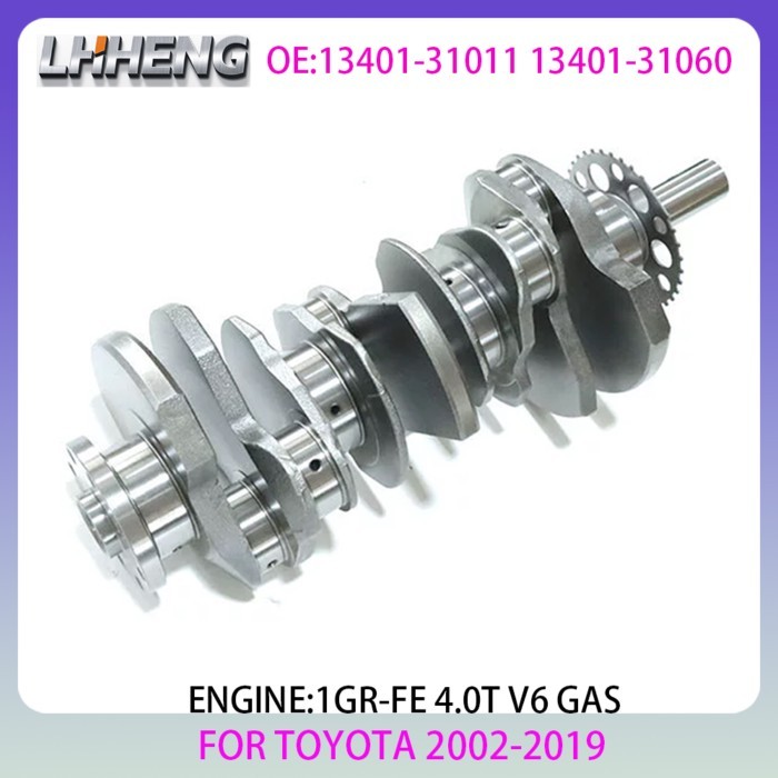 1GR-FE Engine crankshaft For TOYOTA 4 RUNNER FJ CRUISER LAND CRUISER PRADO TACOMA TUNDRA 4.0L 4.0 L