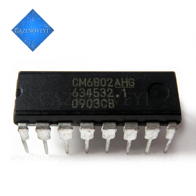 5 ชิ้น CM6802AHG CM6802SAHG CM6802 DIP-16 ชิป