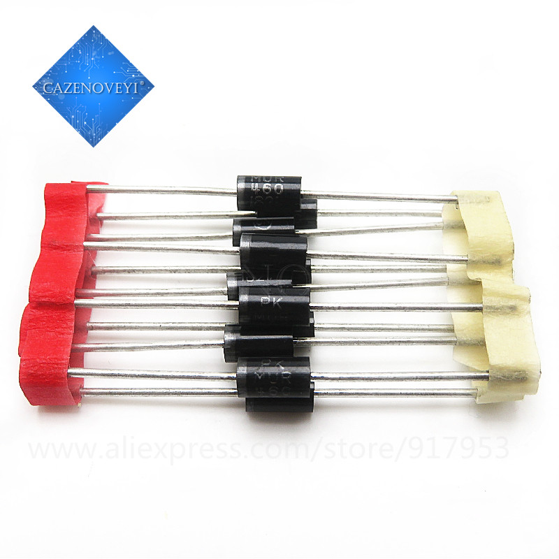 20 ชิ้น MUR460R MUR460 DO-201AD 4A 600V