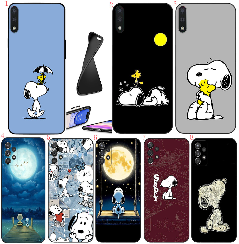 Samsung S30 Plus Ultra S24 Fe Plus Ultra S25 Pro Ultra edge A25 161MM E9 Snoopy Anime Soft เคสโทรศัพ