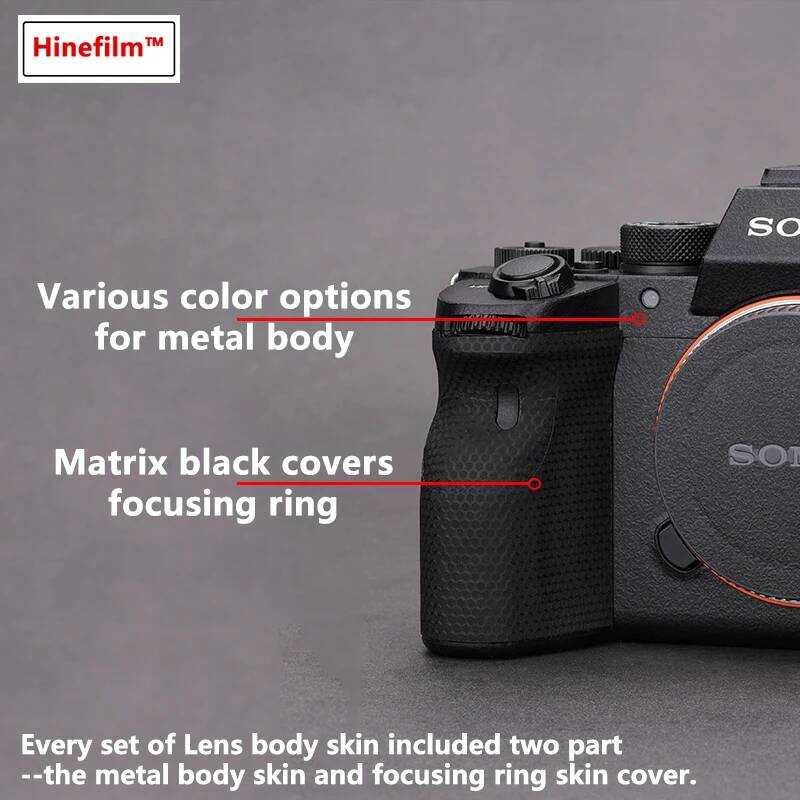 ▥ A7r4กล้อง Anti-Scratch Coat Wrap ฝาครอบฟิล์มสำหรับ Sony Alpha 7R IV ผิว A7riv กล้อง Protector