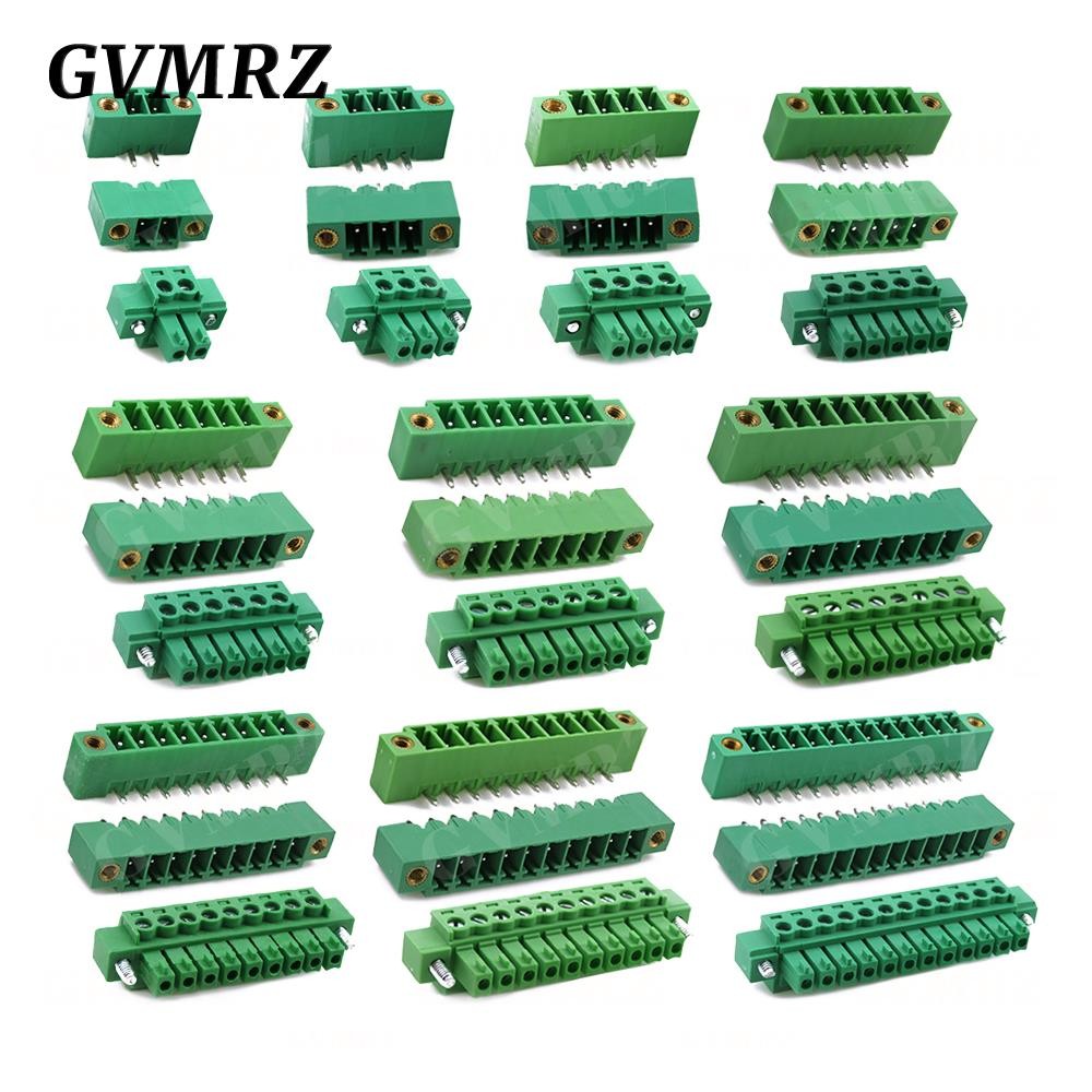 5 ชุด 15EDG 3.81 พร้อมหน้าแปลน 2P 3P 4P 5P 6P 8P 10P 12P c 2/3/4/5/6/7/8/9/10/12P KF15EDG -27