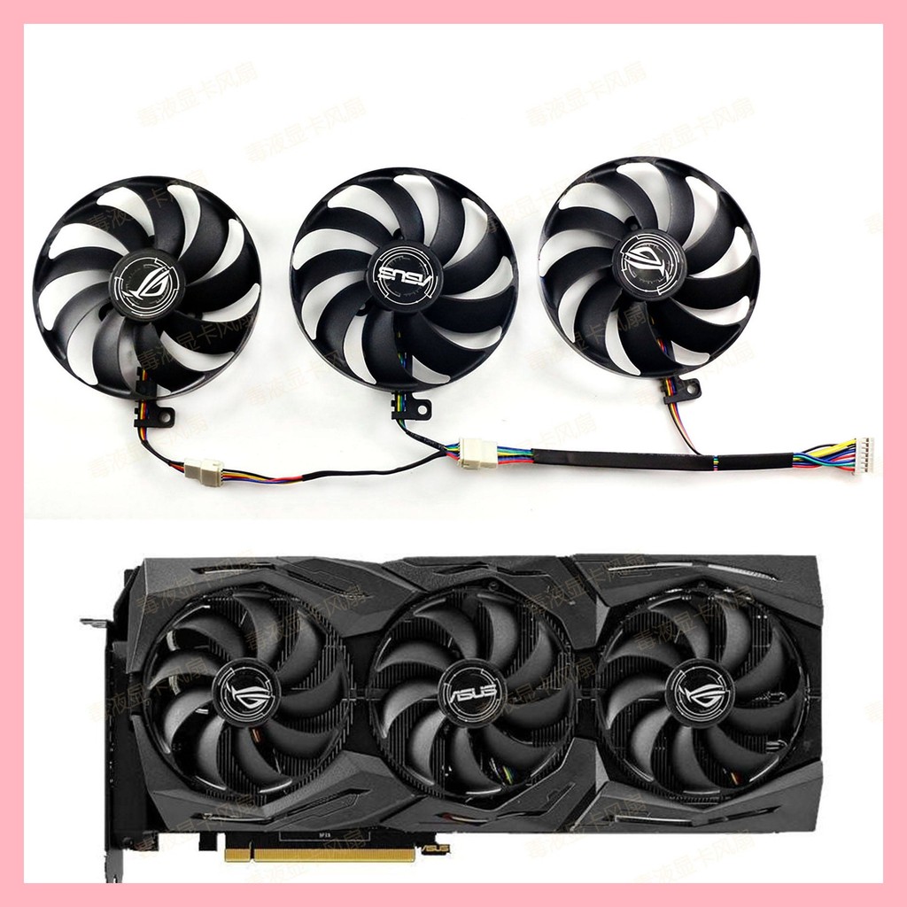 ASUS 1660ti 2060s 2070s 2080 2080s 2080ti Raptor พัดลมการ์ดกราฟิก