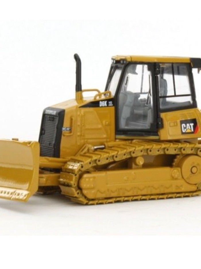 แมววิศวกรรมยานพาหนะ 1 50 Carter D6K Bulldozer Alloy Track จําลองของเล่นตกแต่งของขวัญ
