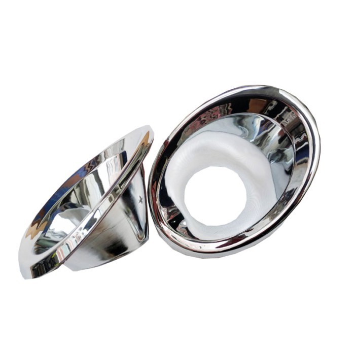 Abs Chrome Front Fog Light Decorative Frame Cover for Nissan Nv200 Evalia 2010 2013 2014 2015 2016