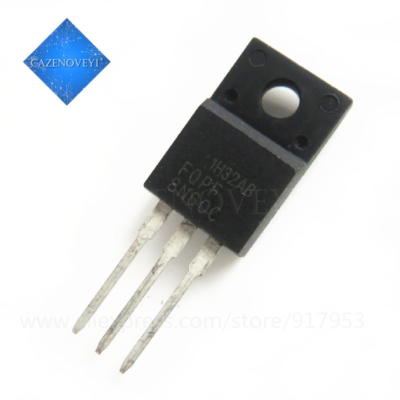 10 ชิ้น FQPF8N60C 8N60C 8N60 TO-220 IC ใหม่