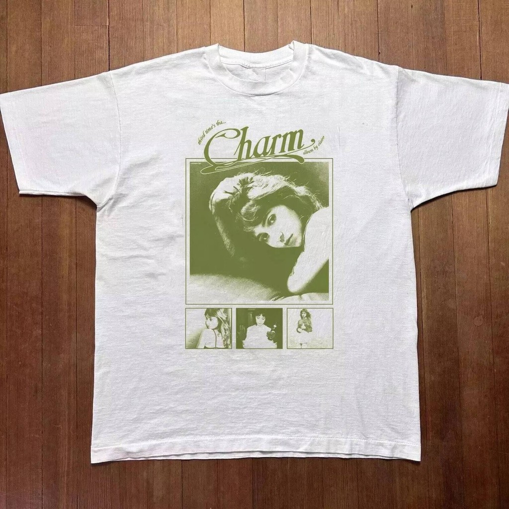 เสื้อยืดสีขาวผ้าฝ้าย.Clairo.Unisex.S-234XL