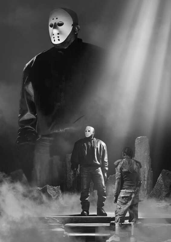 GhostSheep studio Model Jason Mask Halloween Ball Audition Character