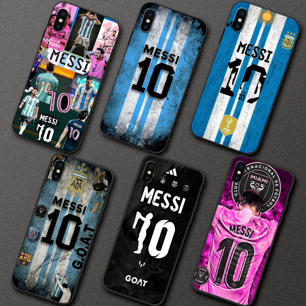 เคสโทรศัพท์สีดําแบบนุ่มสําหรับ Huawei Y6 PRO 2019 SX26 Lionel Messi caseg
