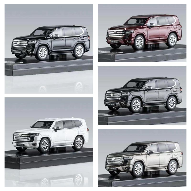 LCD Reach 1: 64 Toyota LC300 ZX รถรุ่น SUV Off-Road Jeep ขนาดเล็ก