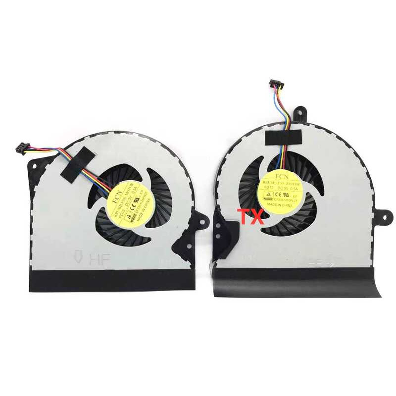 เหมาะสําหรับ Asus/Asus G751 G751J GTX860M G751JM พัดลมโน๊ตบุ๊ค 5V