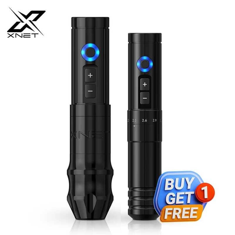 XNET Sage Max & V1mini ไร้สาย 2Pen1Set 800 แบตเตอรี่มอเตอร์ไร้แปรงแต่งหน้าถาวร hine สําหรับ Tattoo B