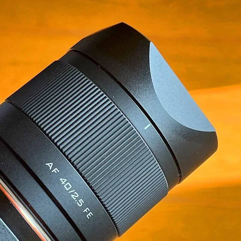 Bayonet โลหะสแควร์เลนส์ฟรีหมวกโลหะสําหรับ Viltrox 40 มม.F2.5 25 มม.F1.7 35 มม.F1.7 56 มม.F1.7