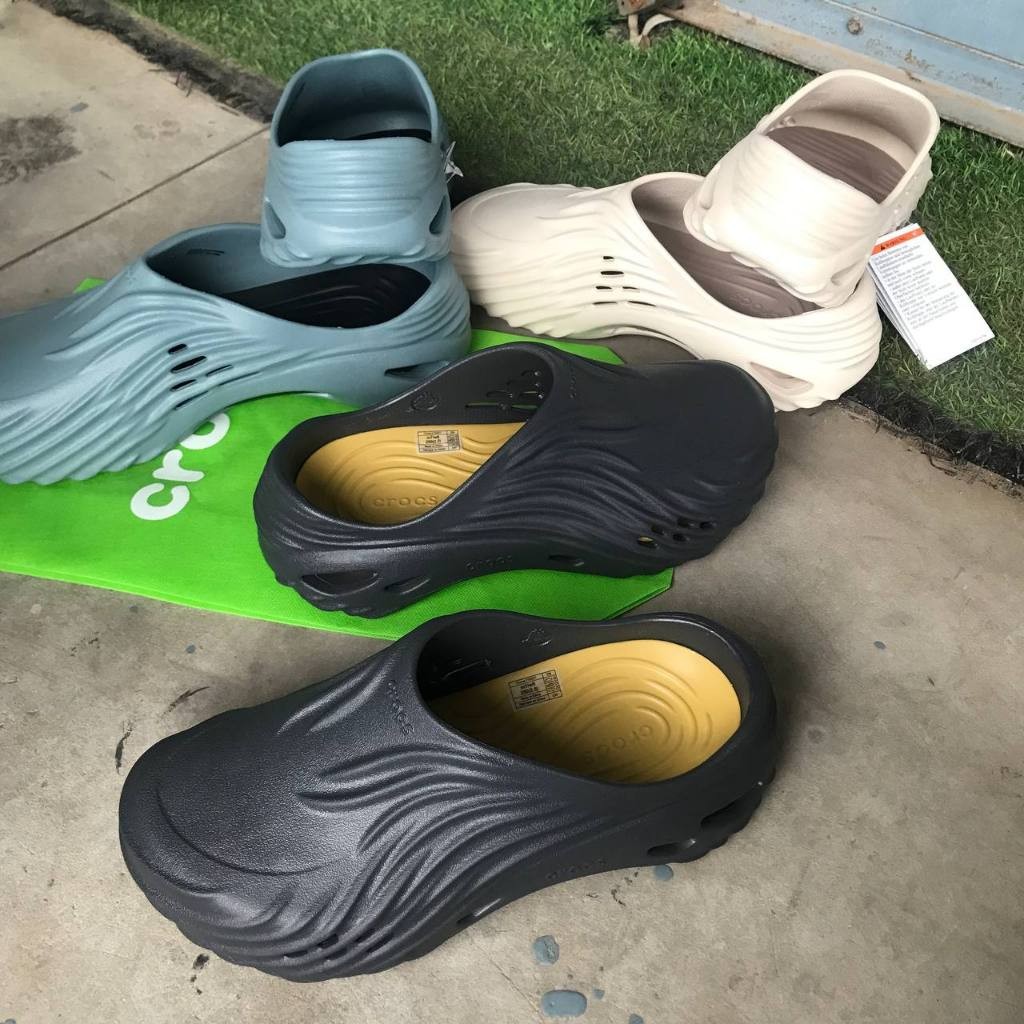 ♞,♘Crocs Echo wave รองเท้าลำลองผู้ใหญ่ KHF