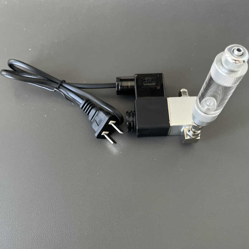 โซลินอยด์วาล์วคาร์บอนไดออกไซด์+ตัวควบคุมฟองพืชน้ํา co2 โซลินอยด์วาล์ว