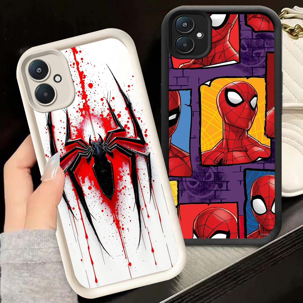 TS-7 SpiderMan ปลอกกันกระแทกสําหรับ Xiaomi Redmi 13C 14 13T 14T A2 A1 K60 Ultra Poco C65 M4 Pro