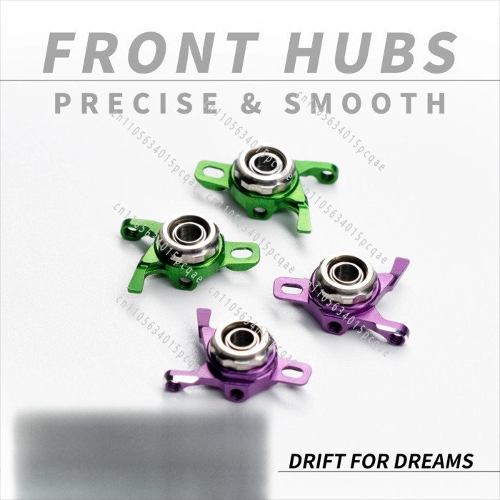 AE24X-op Upgrade, Metal Front Wheel Cup, Drift Mosquito Car 1/24RC Performance Upgrade, Competition