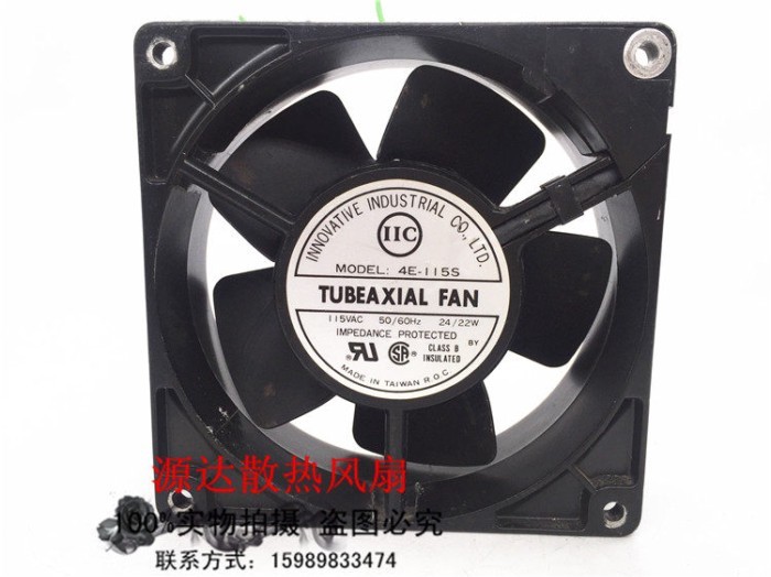 MODEL 4E-115S-21 115V 22/20W 12038 พัดลม