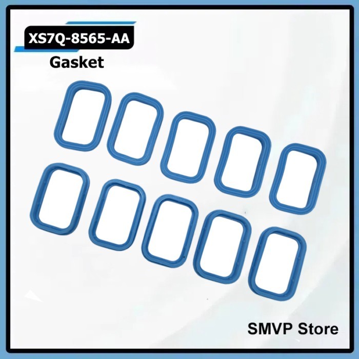 10Pcs Fit for XS7Q-8565-AA Ford MONDEO III MK3 2.0 2.2 Jaguar RANGER 3.2 Intake Manifold Gasket Sea