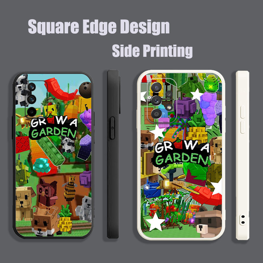 ปลอกสําหรับ infinix Smart 5 4 Hot 9 11 Play Note 12 G96 Pro Grow a garden roblox วิดีโอเกม FXZ03 เคส