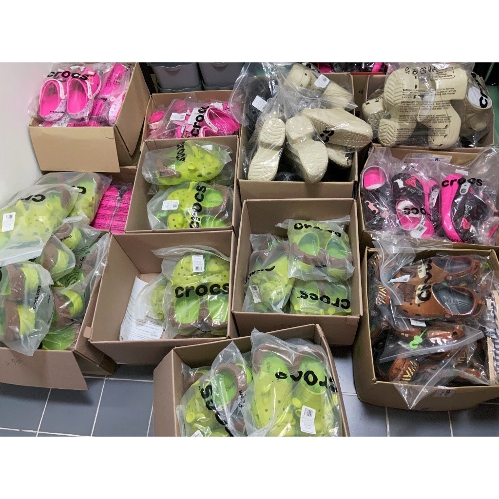 ♞,♘nb CROCS SIREN CLOG /SIREN HYPER FLORAL CLOGCRS208547  ส้นสุง 9.2cm ของแท้ จากเกาหลี  -พรีออเดอร