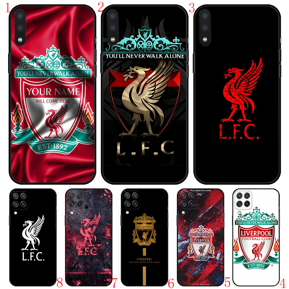 Redmi 14C 13 C A3 A3X Note 12s 13 Pro Plus Turbo 3 B10 Liverpool football club Soft Black Phone Case
