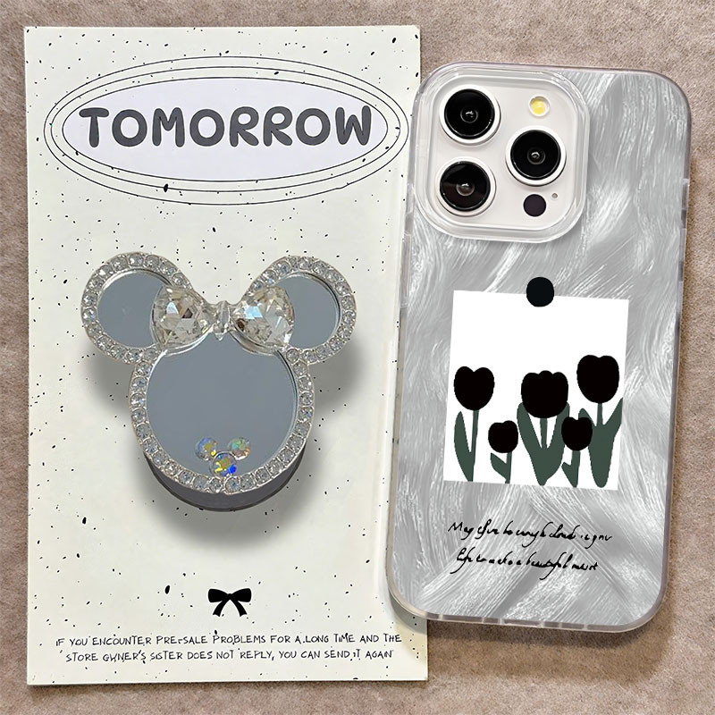 สําหรับ oppo CASE HP Premium Mirror น่ารัก Anti-scratch Softcase เคสกันกระแทก OPPOA15 A16 A17 A31202