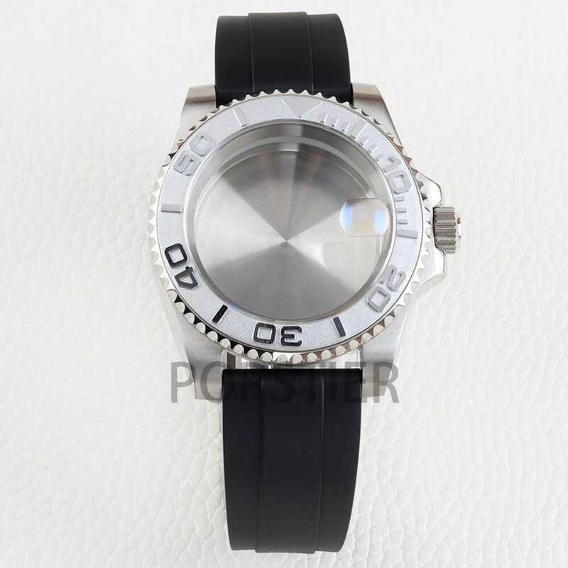 C 40Mm Nh35 Watch Case For Yacht-Master Style Nh34 Nh35 Nh36 Movement 28.5Mm Dial Sapphire Glass St