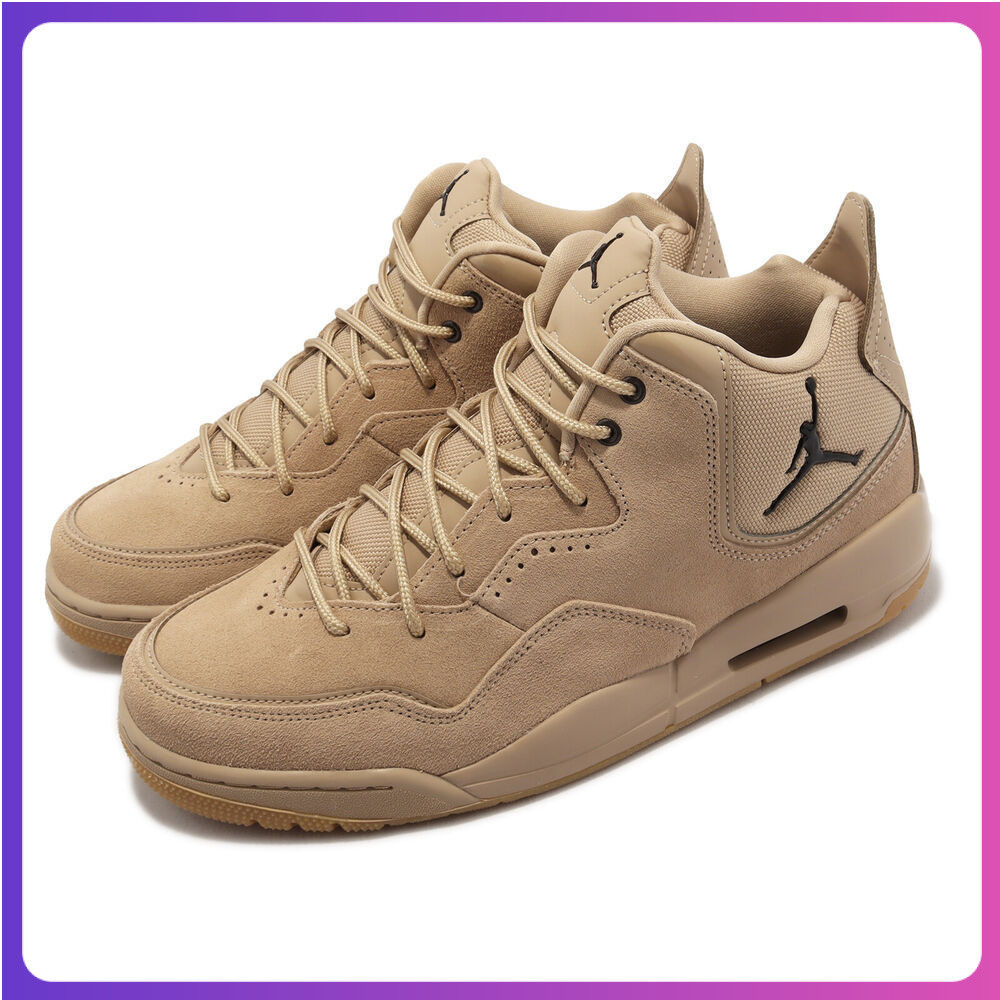 [การประกันคุณภาพ] 2025 สไตล์ใหม่ Courtside 23 Desert Rubber Brown Mens Casual Life Shoes AT0057-200 