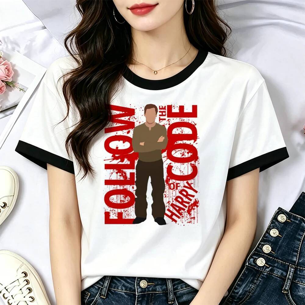 Dexter T เสื้อ Shoujou clearance ขาย 80s Retro dollette grunge เสื้อยืดตลก Retro อะนิเมะ