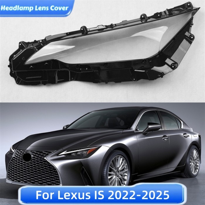 For Lexus IS IS300 IS350 IS500 2022 2023 2024 2025 Car Front Headlight Lens Cover Front Headlight S