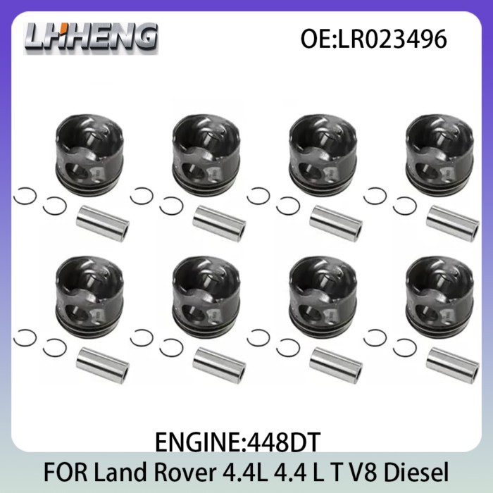Engine Parts PISTON For Land Rover RANGE ROVER SPORT L322 L405 L494 TDV8 SDV8 4.4L 4.4 L T V8 Diese