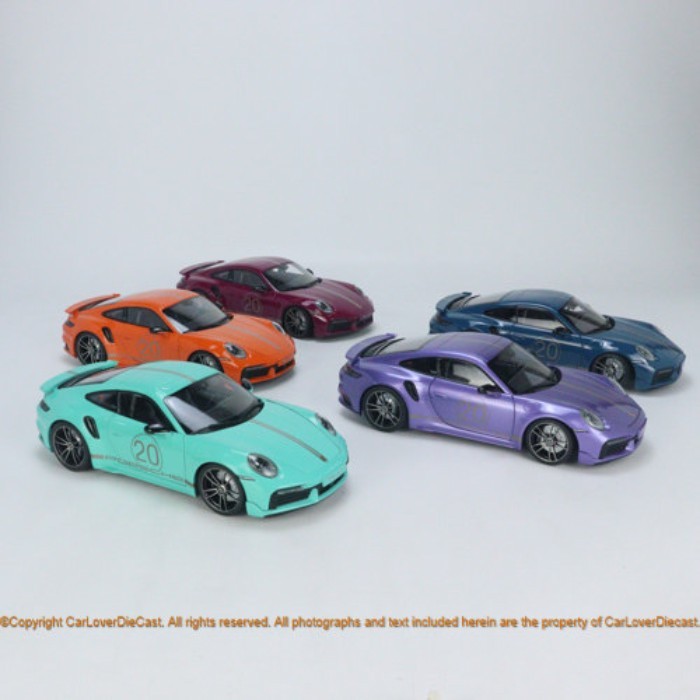 迷你角 1:18 保暖 matsu911 (992 )Turbo S Coupe Sport Design 2021