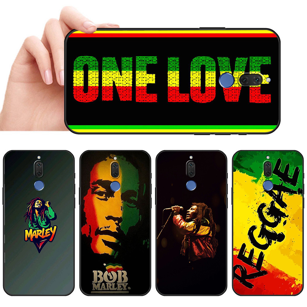 เคสโทรศัพท์สีดําแบบนุ่มแฟชั่นสําหรับ OPPO F11 Pro A9X A9 SX42 reggae bob marley caseg