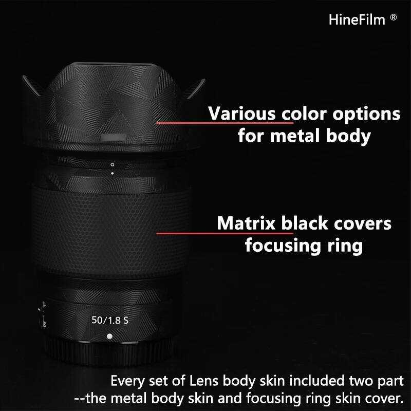 ▥ Hinefilm Nikkor 50 1.8 Premium Decal ผิวสําหรับ Nikon Z 50Mm F/1.8 S เลนส์ 50F1.8 Anti-Scratc