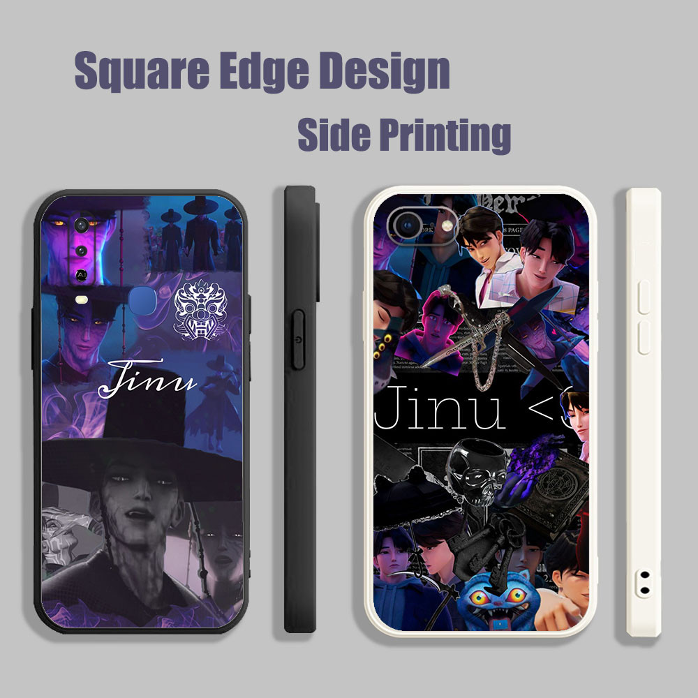 สําหรับVivo Y12A Y53 V11i Z3i Y51A Y31 2021 jinu SajaชายKpop demon hunters BOC03 เคสโทรศัพท์สแควร์ขอ